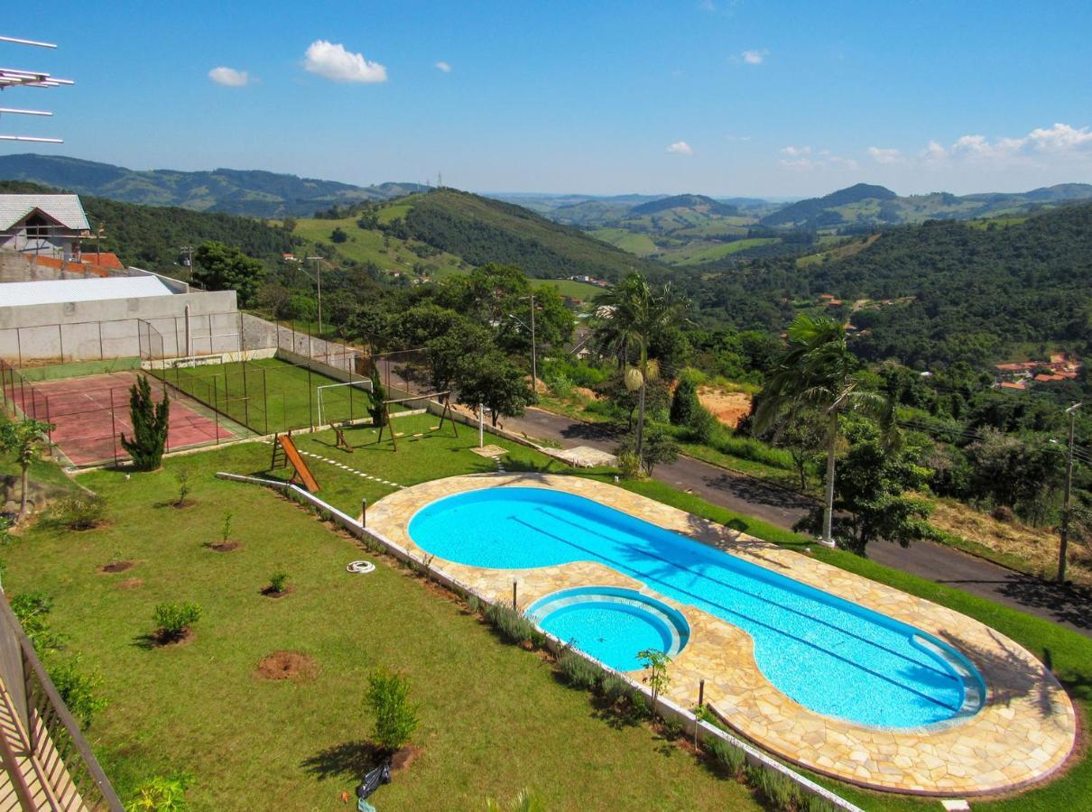 Apto C Lazer E Linda Vista Verde Águas de Lindóia Kültér fotó